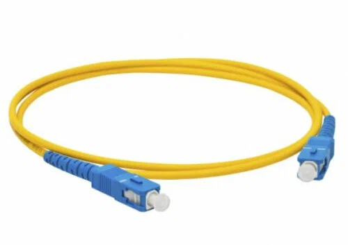 Шнур оптический (патч-корд) SC/UPC-SC/UPC, Simplex, 9/125, LSZH